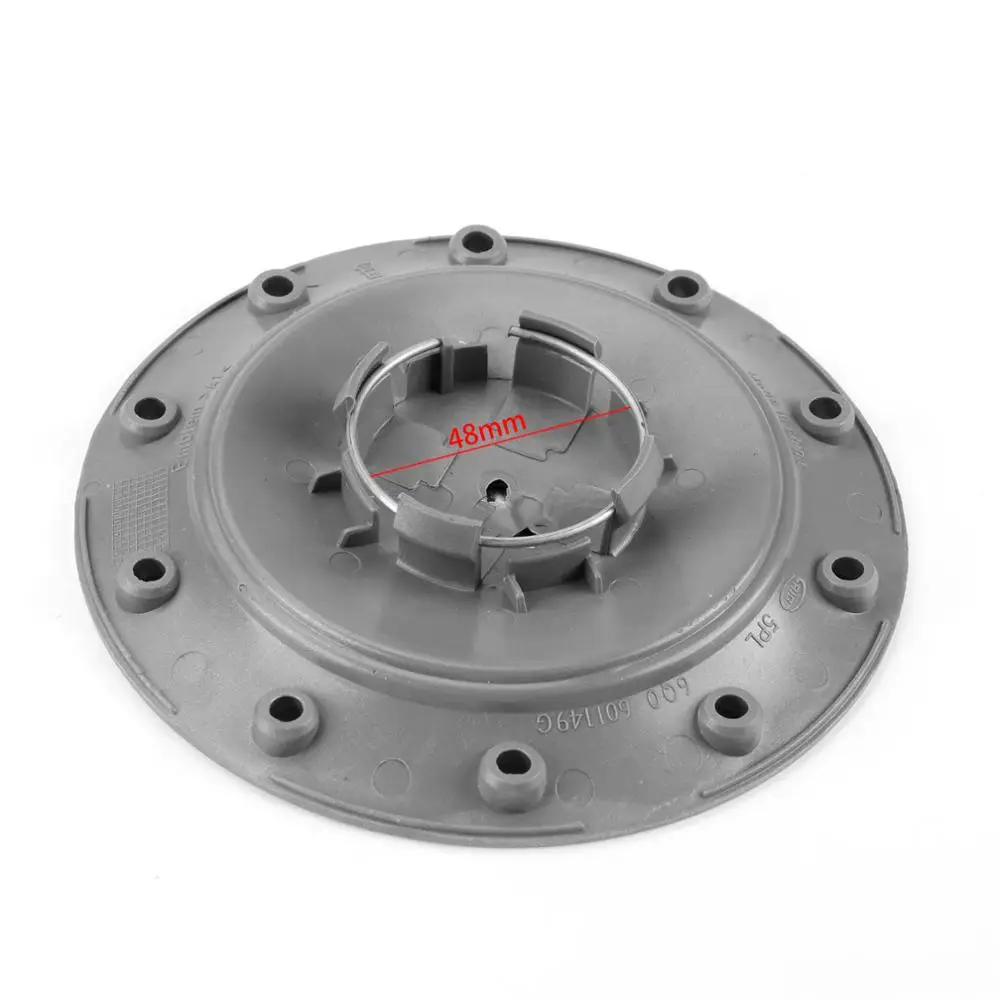 4 шт. 140 мм 10 отверстий OEM Хромированная Крышка Ступицы Колеса 6Q0 601 149G для VW Volkswagen Polo