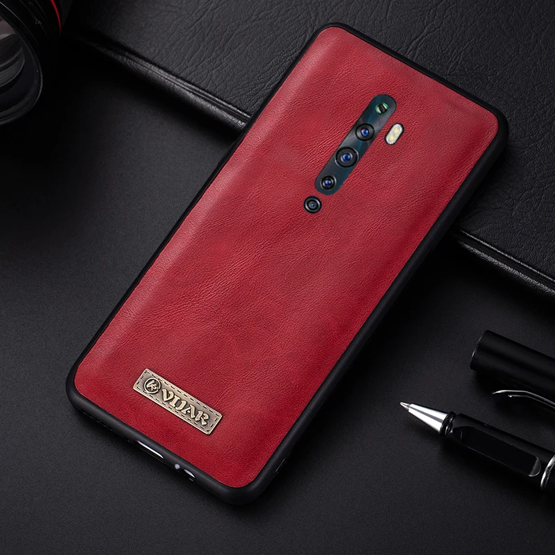 Чехол-накладка для OPPO Reno 2 Z F A83 A1 A5 A3S из искусственной кожи | Мобильные телефоны и