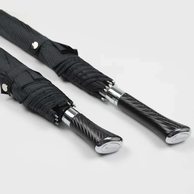 Miglior Ombrello Doppio Reversibile Antivento Uomini D'affari Protezione Solare Ombrello Scorrevole Completamente Automatico Regenschirm Rain Gear EF50YS