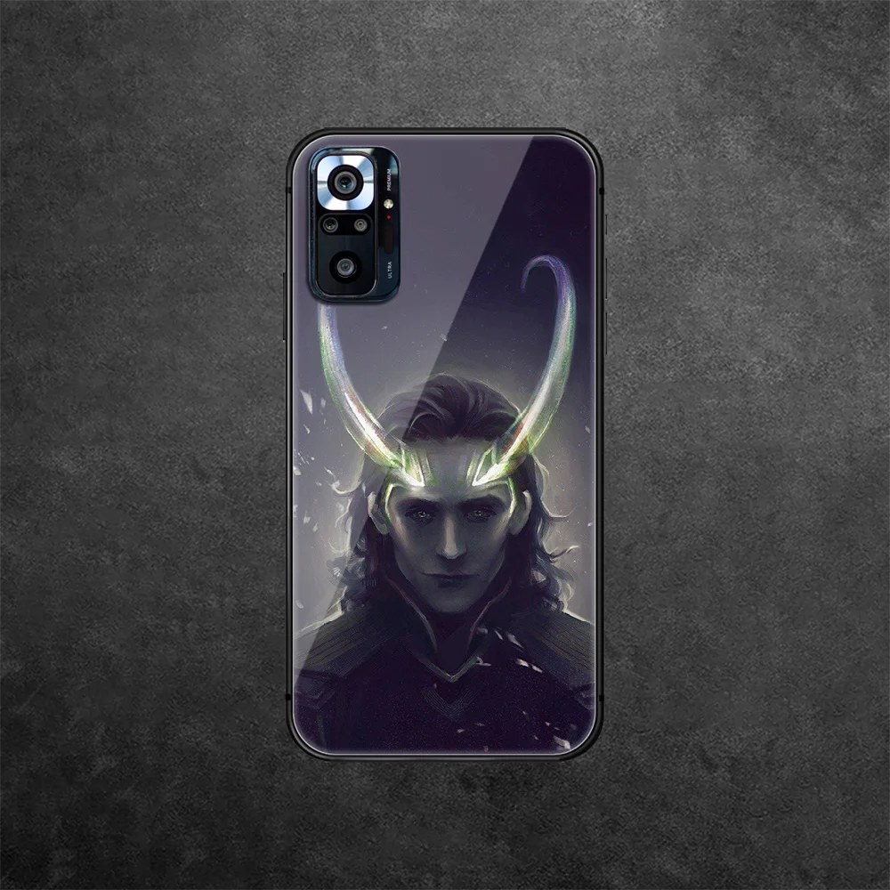 

Tom Hiddleston Lokis Tempered Glass Phone Case Cover For Xiaomi Redmi Note 7 8 9 10 A C T S Pro K 30 40 Bumper Trend