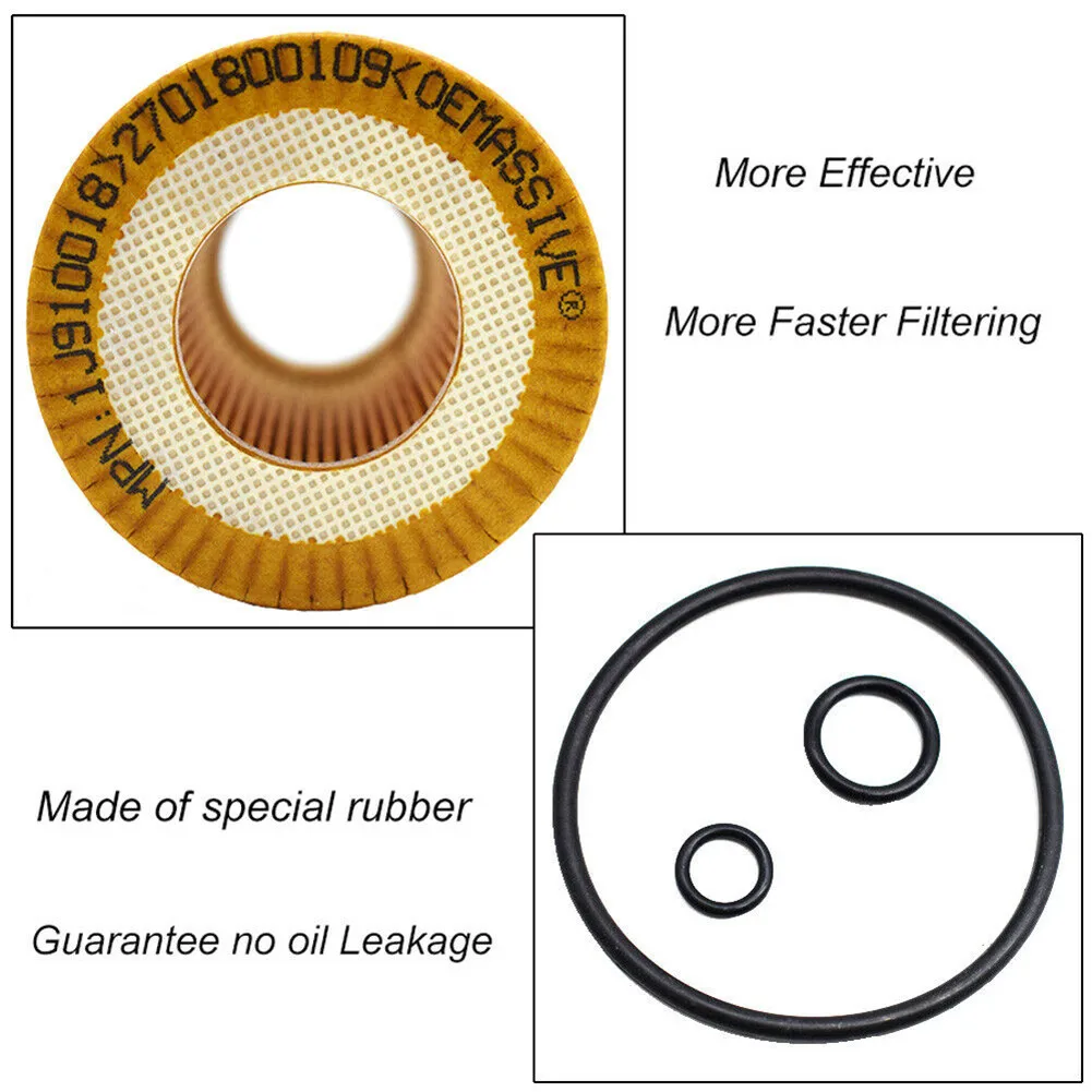 

Replacement Oil Filter Accessory Engine For Mercedes-Benz OM270 & OM274 Oil Filter