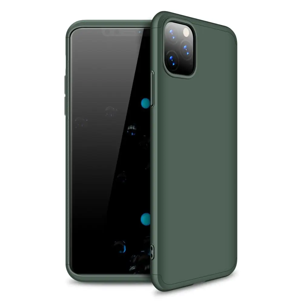 case for iphone 11 2019 360 degree full protected shockproof hard pc matte phone cover for iphone 11 pro max cases fundas free global shipping