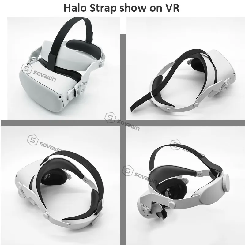 

For Oculus Quest 2 Elite Strap Adjustable Halo Strap Virtual Reality Supporting Gravity Dispersion For Oculus 2 Accessories
