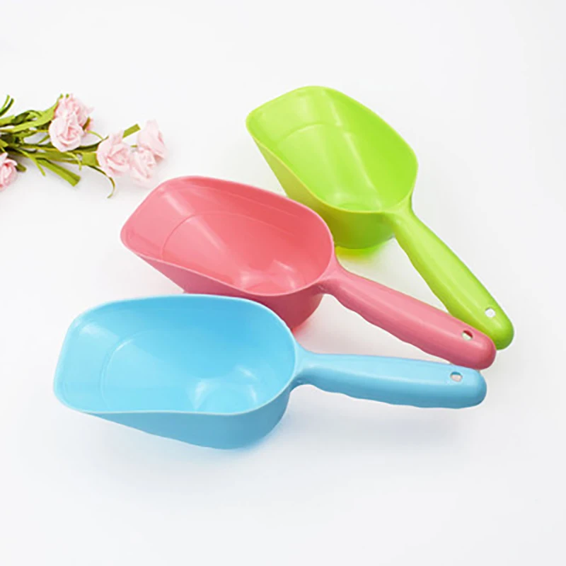 Лопатка для собак большая Экологичная пластиковая ложка корма портативная