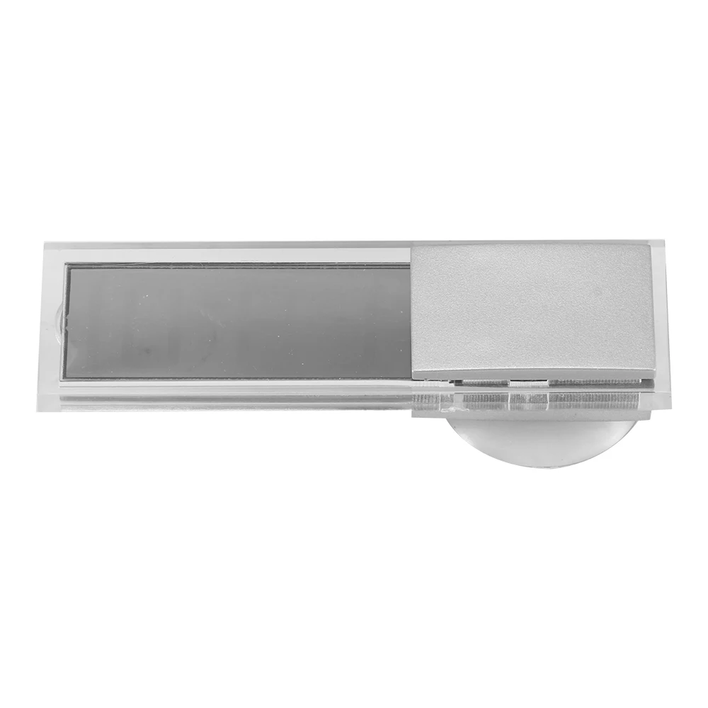 

LCD Display Mini Portable Electronic Window Clock With Suction Cup Watch For Gift Car Interior Ornament Accessories