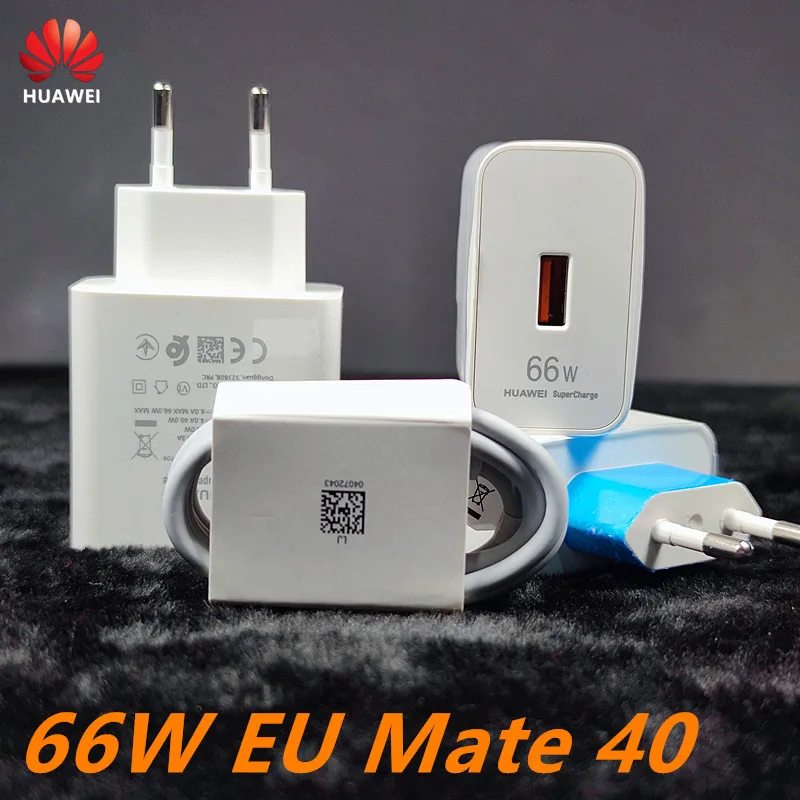 Зарядное устройство для Huawei mate 40 pro зарядное 66 Вт USB Type-C Mate Pro mate30 p40 nova8 se P30 оригинал