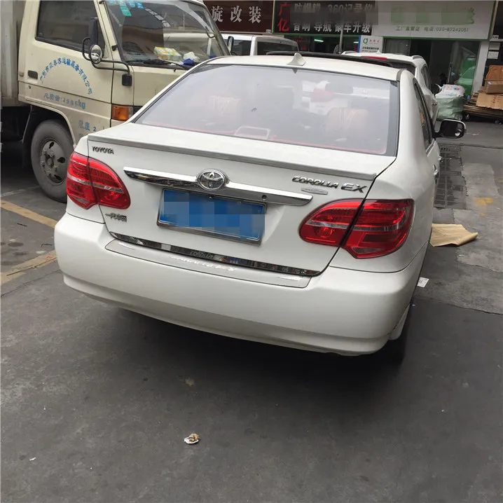 For TOYOTA Corolla Spoiler 2006-2011 spoiler High Quality ABS Material Car Rear Wing Primer Color | Автомобили и мотоциклы
