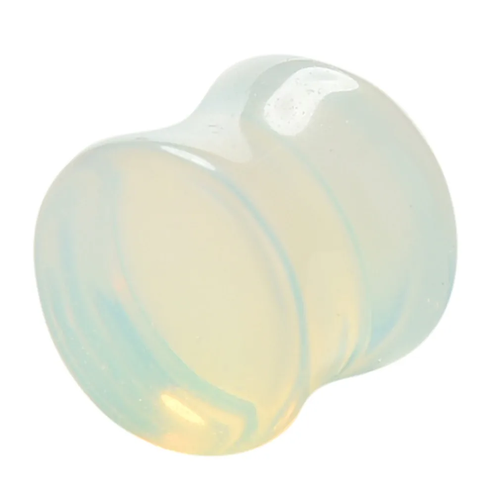 1 шт. расширитель для пирсинга уха Опалит камень затычки ушей Туннели