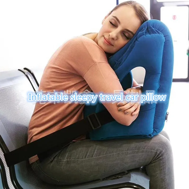 airplane car body pillows for sleeping travel pillow neck fluffy outdoor foot rest cervical inflatable hug big insert | Дом и сад