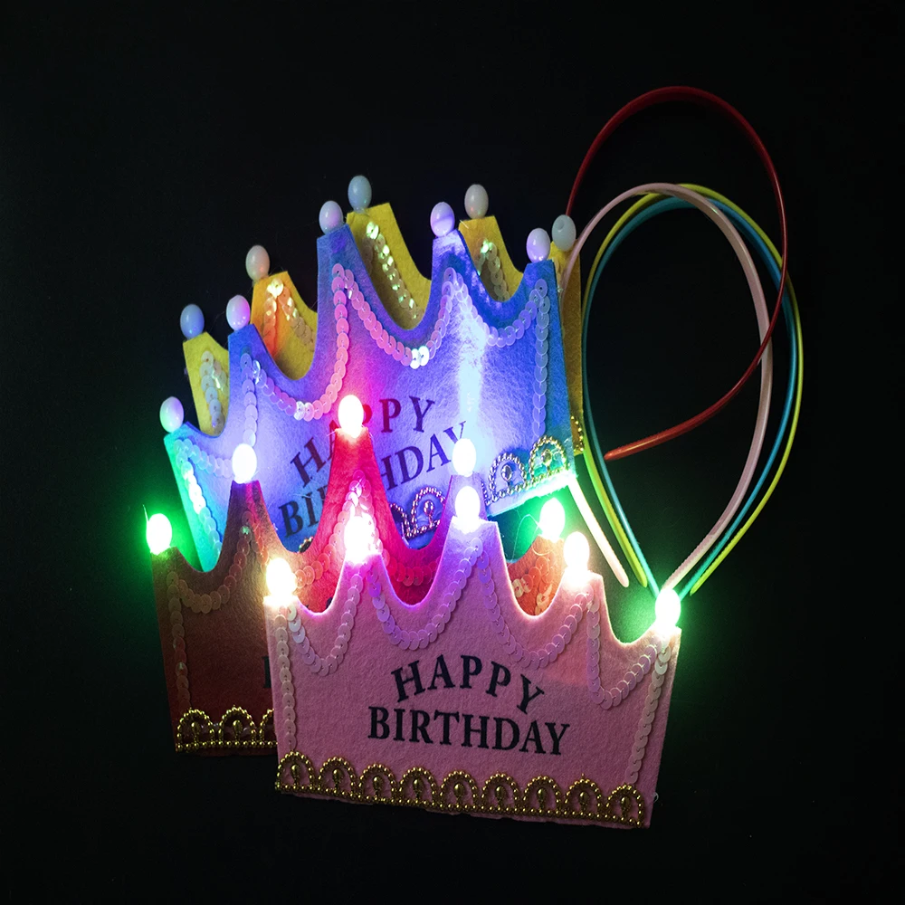 1 шт. детская шапка с мигасветильник | Дом и сад