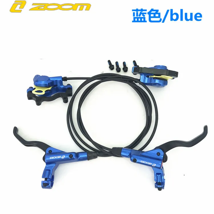 Blue set ZOOM Xinlong HB875 горный велосипед дорожный велосипед передний и задний масляный диск Гидравлический дисковый тормоз s гидравлическая Дисковая тормозная система - Цвет: Blue set