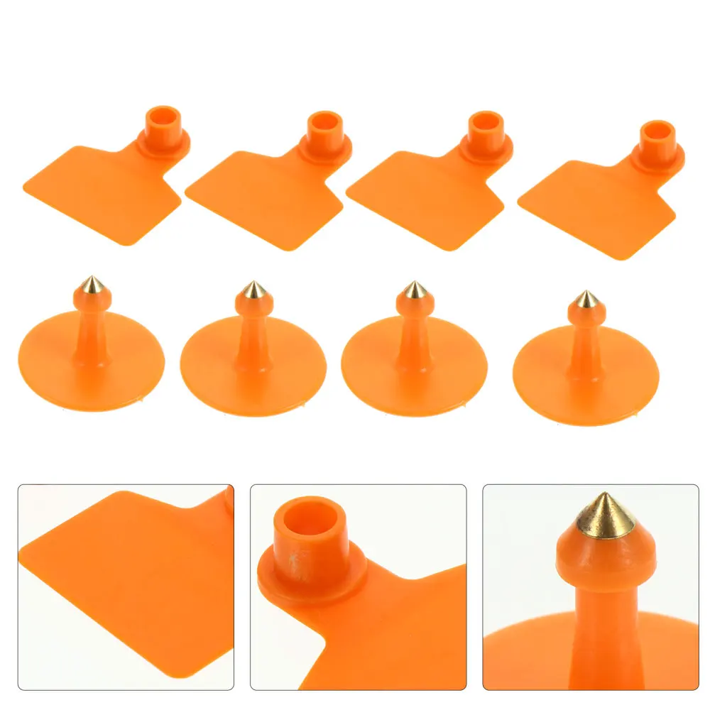 

100pcs Practical Livestock Simple Ear Tags Ear Tags Supplies for Pasture