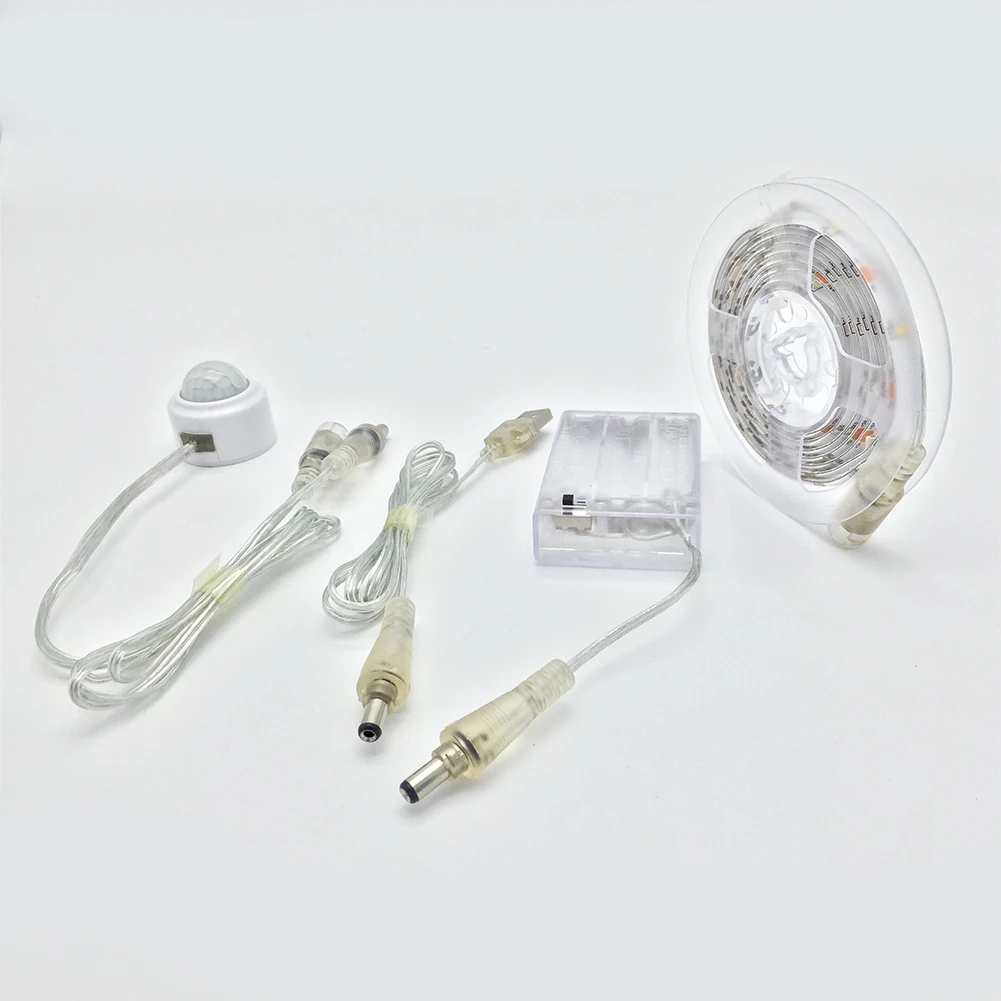 

5V Warm White Light + Infrared Dual Induction Battery BoxB Wake-Up Light Lamp