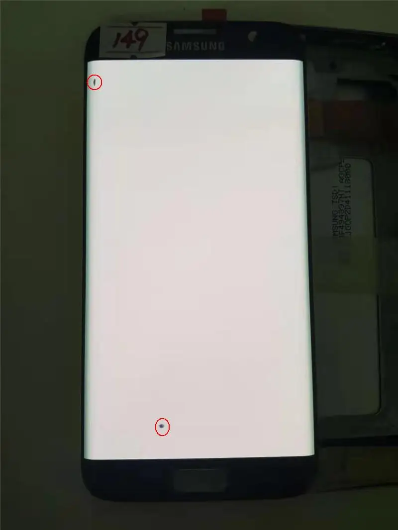 NO.149 Black 5,5 ''AMOLED ЖК-дисплей с черными точками для SAMSUNG Galaxy s7 edge G935 G935F сенсорный экран дигитайзер дисплей - Цвет: NO.149 Black