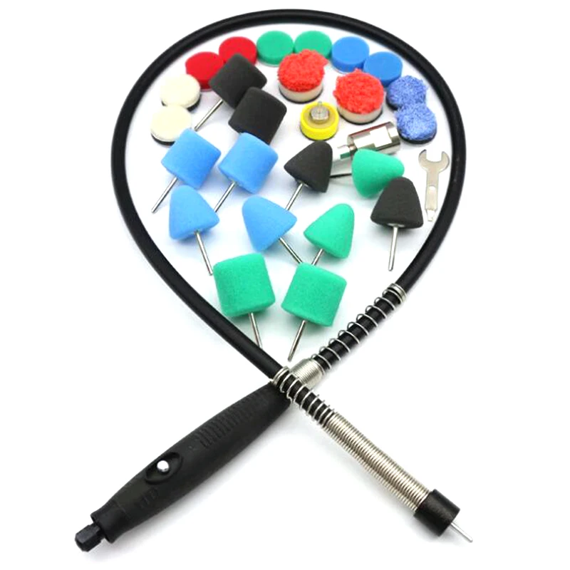 

Набор губки для полировки, комплект из 28 спонжей конической формы для полировки автомобиля