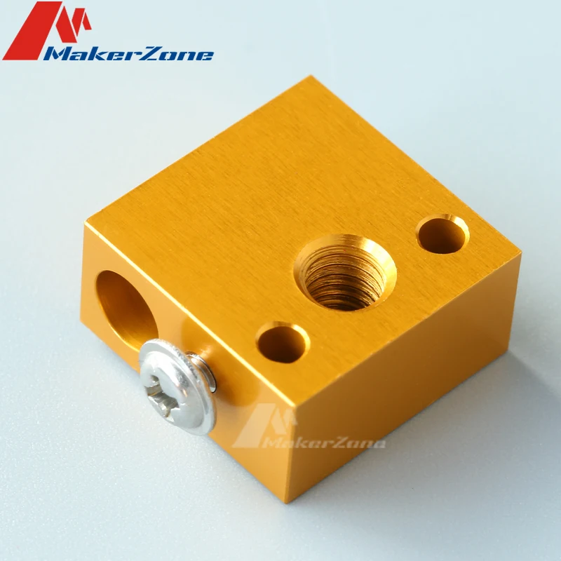 Головка для 3D принтера CR10 экструзионный алюминиевый подогреваемый блок сопла