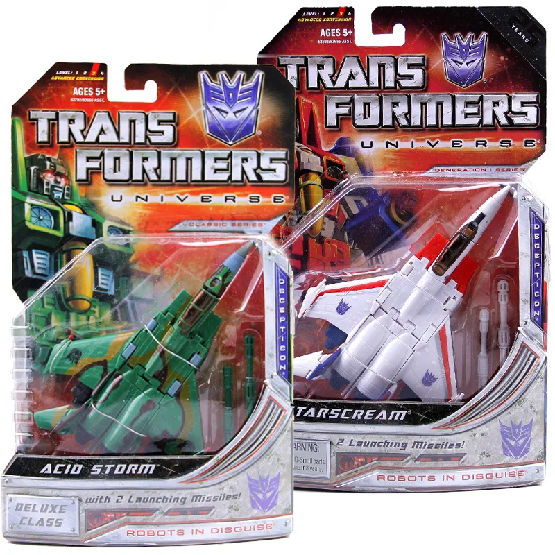 Hasbro Старскрим кислота Storm дождь трансформаторы G1 робот самолет деформируется