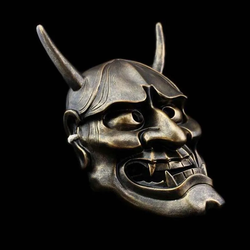 Смола японский буддист маски для Hannya Карнавальная маска на Хеллоуин