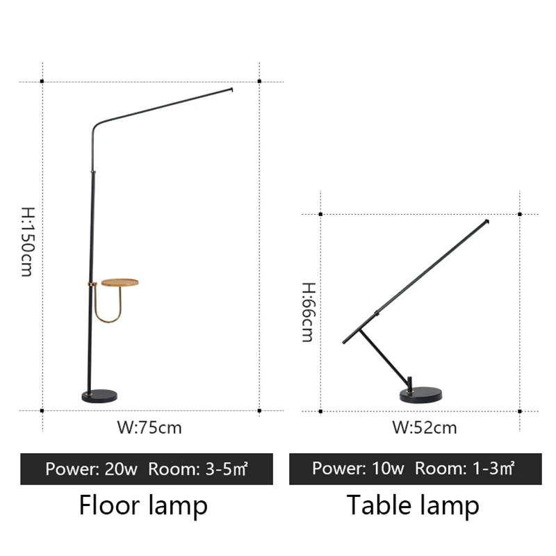 

Modern Floor Light Lighting Led Floor Lamp Living Room LED Table Lamp Bedroom Bedside Decoration Table Lamp Luminaria Fixtures