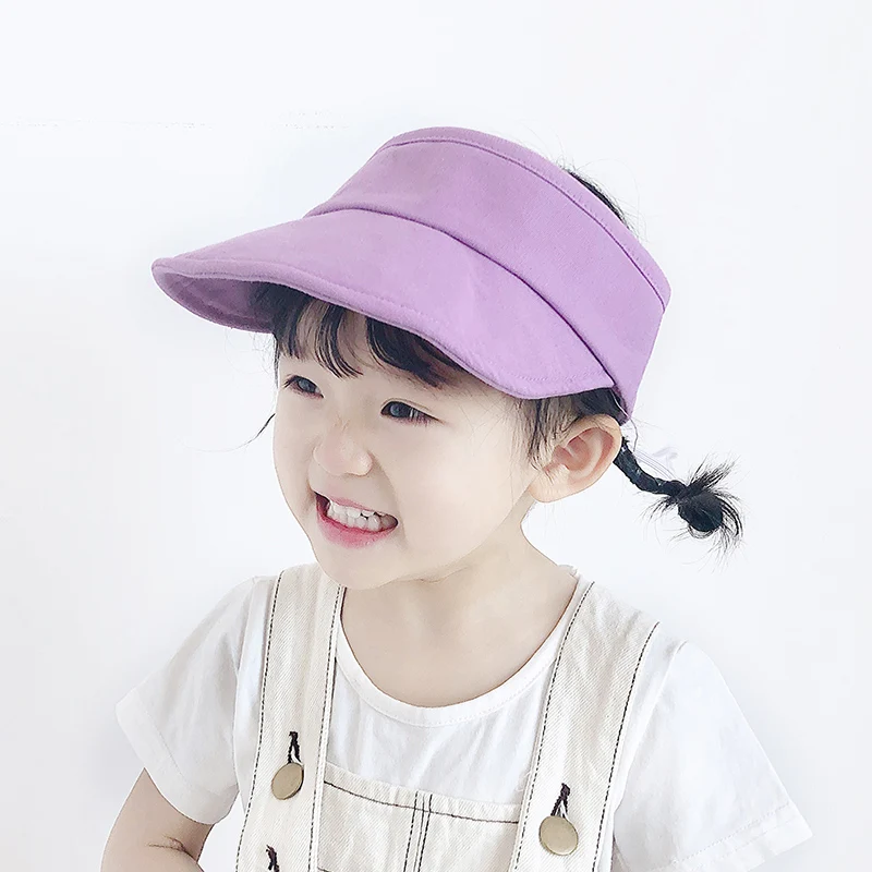 Детская летняя шляпа для мальчиков УФ Солнцезащитная бейсбольная кепка