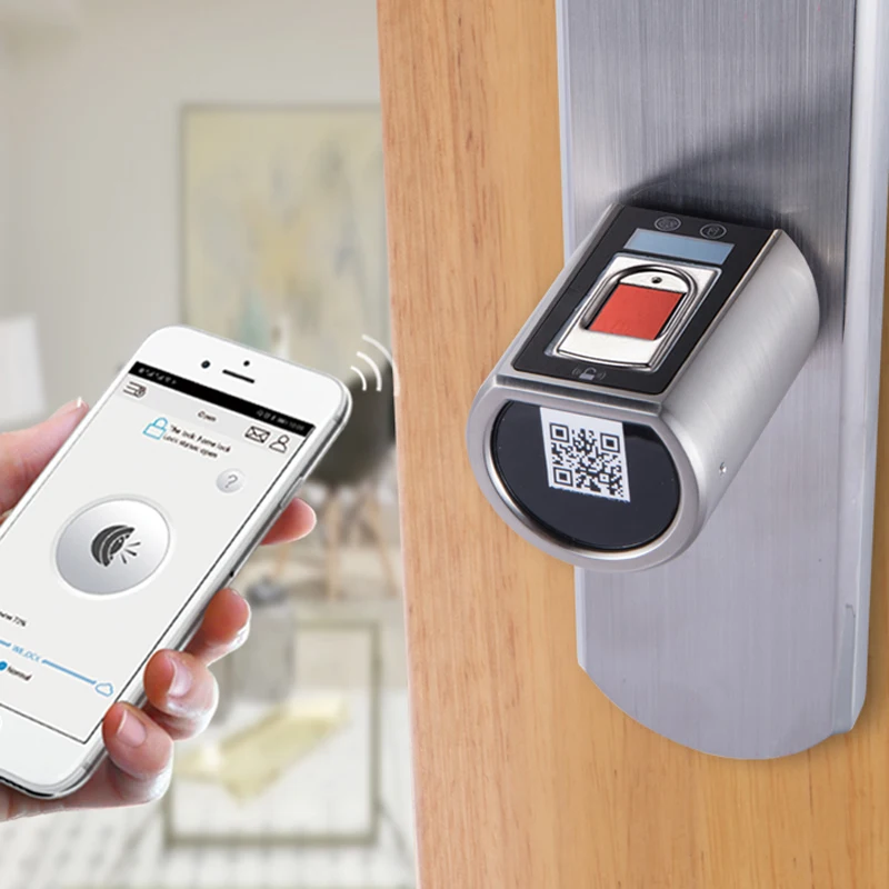 L5SR-Plus WELOCK Bluetooth APP умный замок электронный цилиндр открытый водонепроницаемый без ключа биометрический сканер отпечатков пальцев Дверной замок