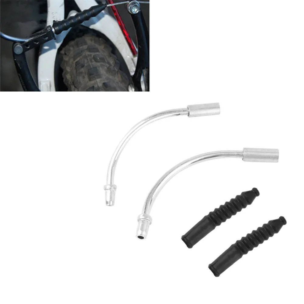

2Pair of Brake Noodles Cable Guide Pipe Plastic Boots Bicycle Folding Bike