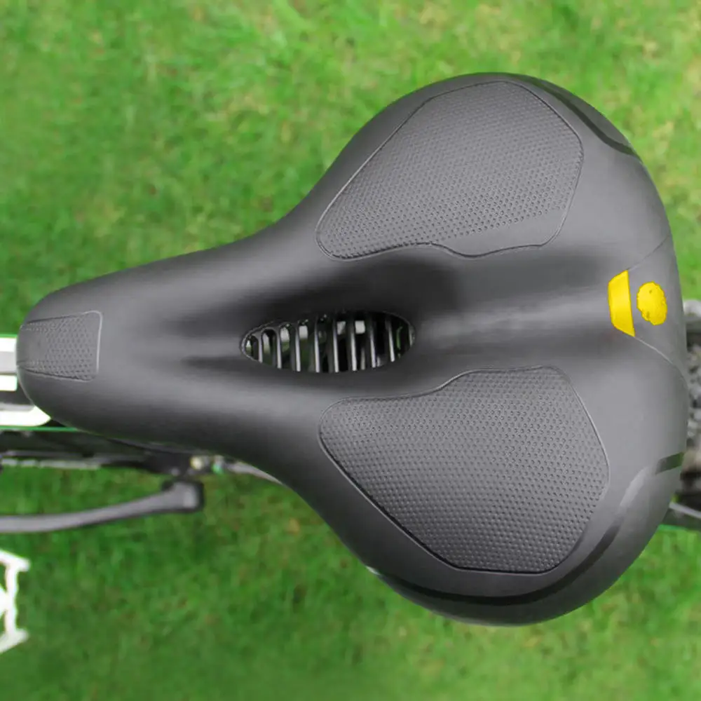 

Soft Bike Seat Bicycle Saddle Gel Silicone Seat Cushion Cycling Saddle for Bicycle Bike Accessories with Reflective Design