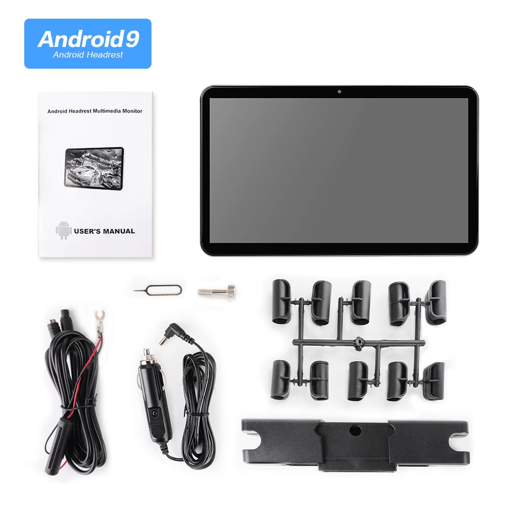 Монитор Автомобильный на подголовник экран 11 6 дюйма Android 10 0 2 ГБ + 16 4K 1080P