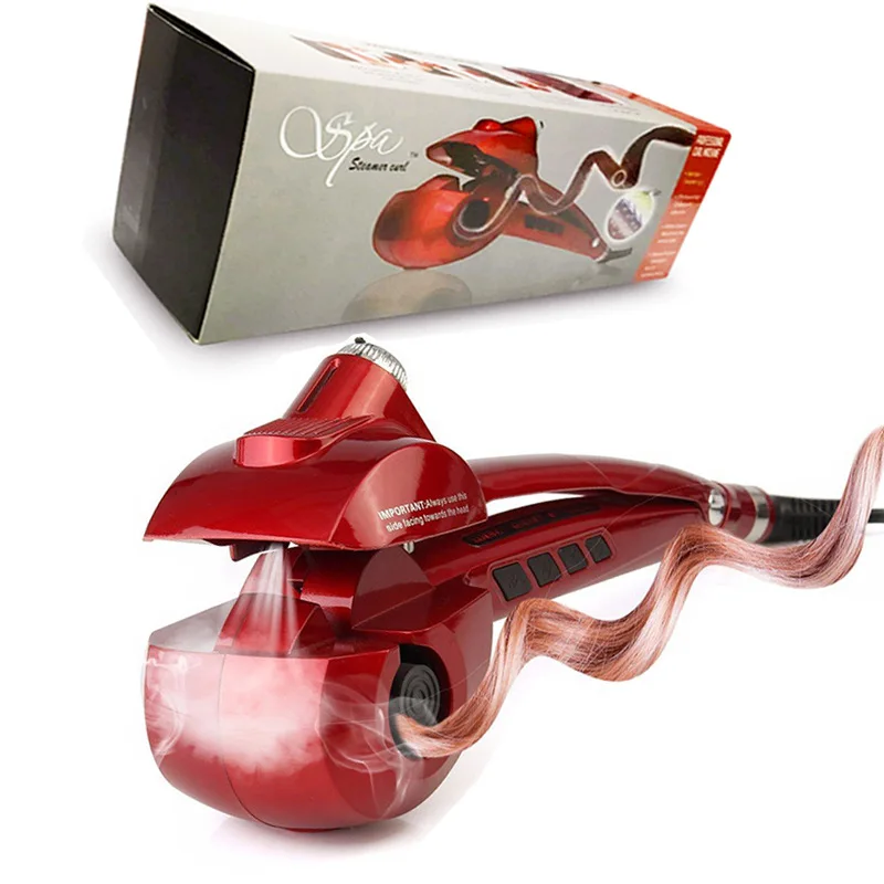 

Spray automatic curler, performer, negative ion power generation splint, hairdressing tool, steam hair straightener.