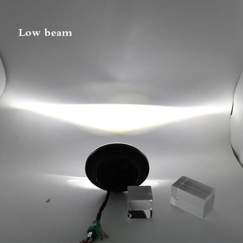 5 3/" светодиодные фары для мотоцикла h4 led 5,75 дюймов светодиодные фары Водонепроницаемые светодиодные фары