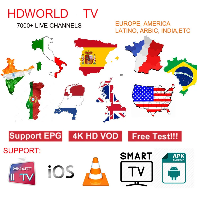 Европа IP tv подписка для мира Франция арабский Испания немецкий Португалия Скандинавская поддержка M 3u Enigma2 Smart X96MINI Android tv Box