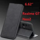 Кожаный чехол-кошелек для Realme GT Master Explorer, Магнитный чехол-книжка с подставкой, защитный чехол для карт Realme Q3 Pro V15