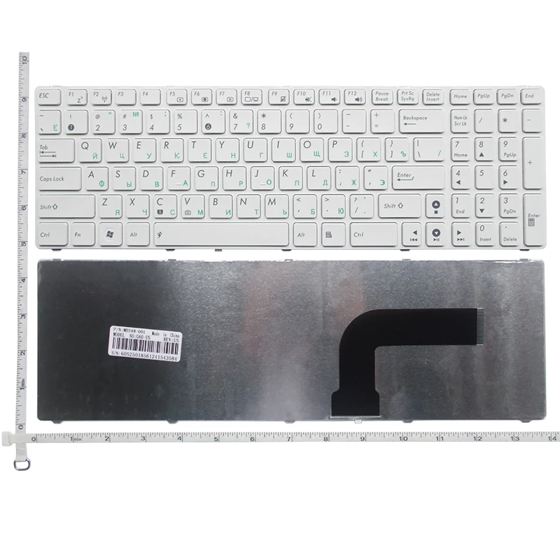Русская клавиатура для ноутбука Asus X52 X55A X52F X52J X52N X52JC X52JR X52JT X52JU X52DE X55 X55C X55U G72 G73 G72X