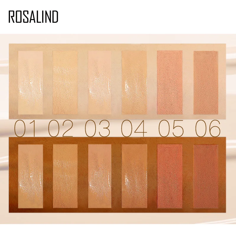 Корректор для консилера ROSALIND 6 мл видов цветов полное покрытие длительное