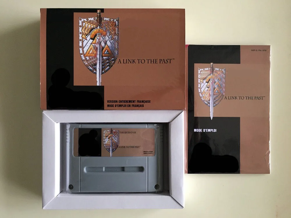 16 битные игры ** ссылка на прошлое (французский язык! PAL версия! Коробка +