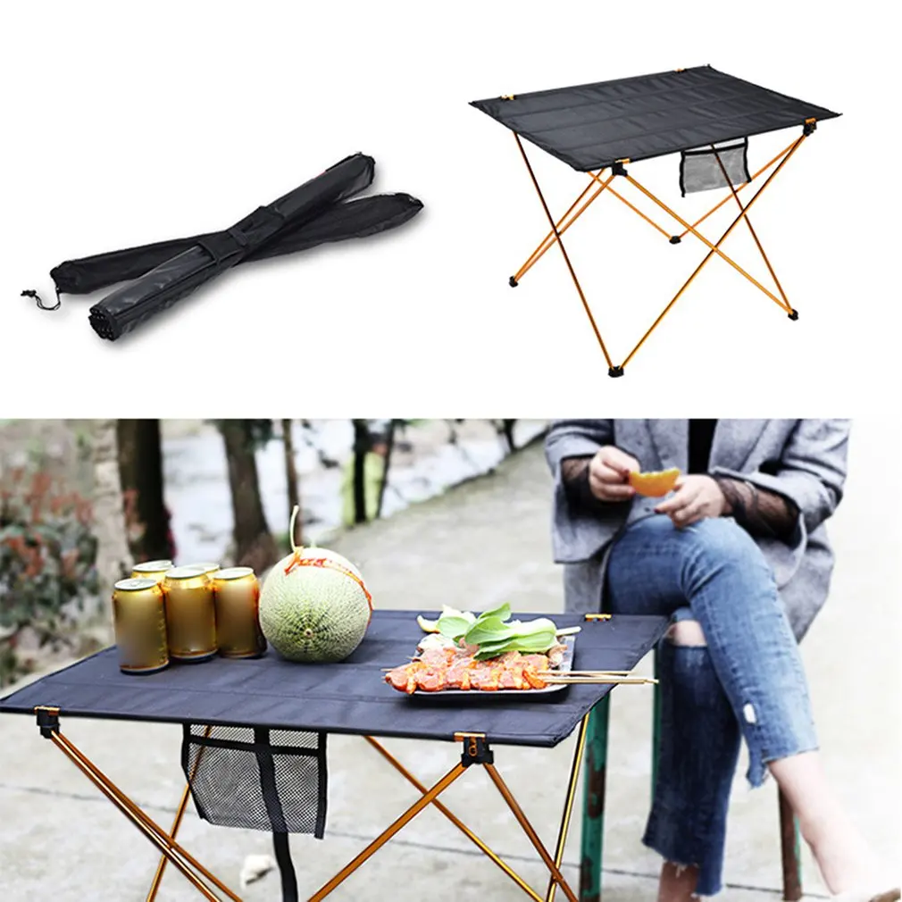 Outdoor Cloth Desktop Folding Table Portable Camping Stall Aluminum Picnic Tablecloth | Мебель