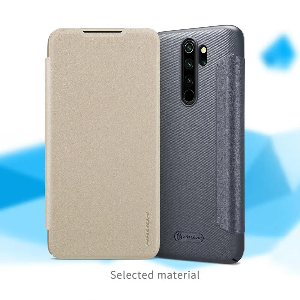 Для Xiaomi Redmi Note 8 7 6 5 Pro Чехол NILLKIN Sparkle роскошный Флип кожаный чехол для телефона