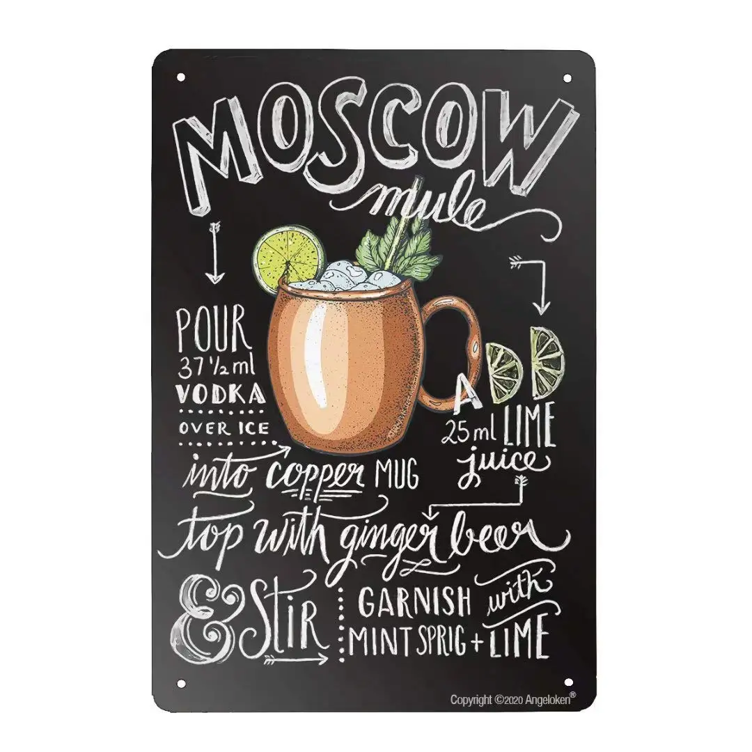 

Ретро металлический знак Винтаж жестяная вывеска Москва неоновая вывеска для налет на e-mail настенное искусство в кафе подарок