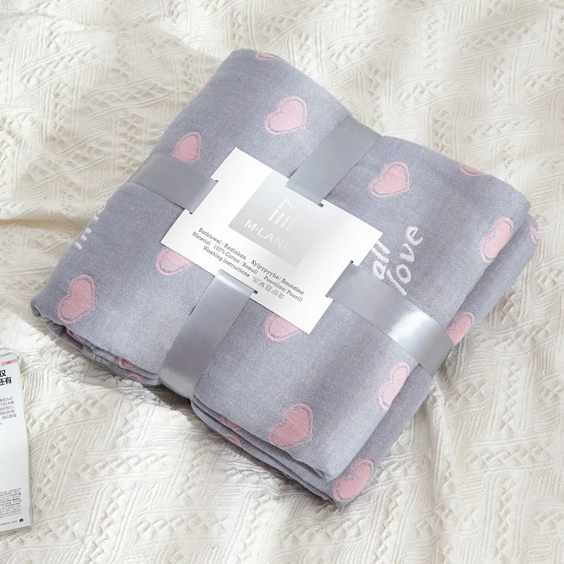 Offerte Trapunta Asciugamano In Garza Giapponese A Quattro Strati In Cotone Singola Doppia Estate Trapunta Fresca Coperta Estiva Pisolino Coperta Per Adulti Coperta Per Divano
