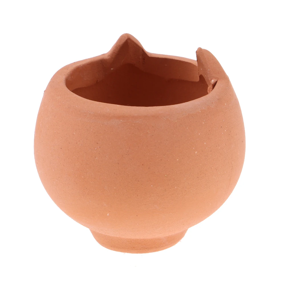 1/12 Миниатюрные керамические цветочные горшки для кукольного домика ваза