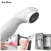 rechargeable portable multi function muscle pain relieve cold laser therapeutic device 650nm and 808nm elderly care knee joint