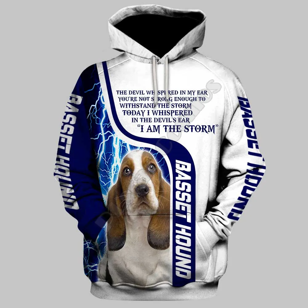

Basset Hound 3D Printed Hoodies Funny Pullover Men For Women Funny Sweatshirts Animal Sweater Drop Shipping 06
