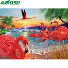 AZQSD 5d алмазная живопись Птицы Приморский рукоделие искусство Алмазная вышивка животное мозаика полностью квадратная дрель украшение для дома