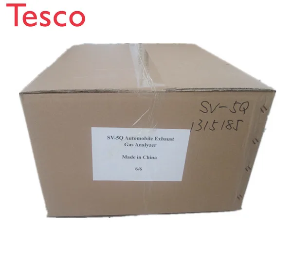 Машина для тестирования выхлопных газов 5 Автомобильный анализатор поставка из