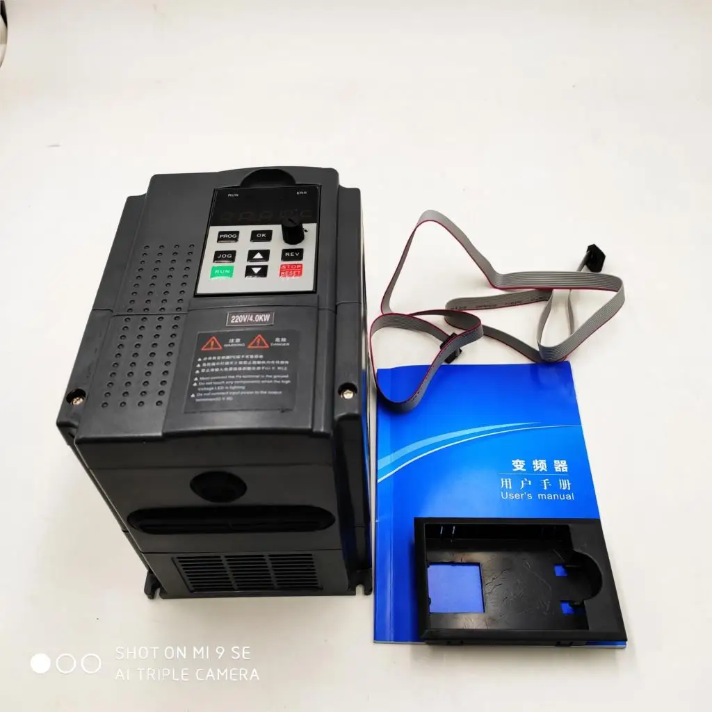 4KW 220V Частотно-регулируемым приводом 1.5kKW/2.2KW/4KW инвертор XSY-AT1 преобразователь частоты однофазный 220v Вход и 3-фазы мощность двигателя регулятор скорости - Цвет: 4KW 220V