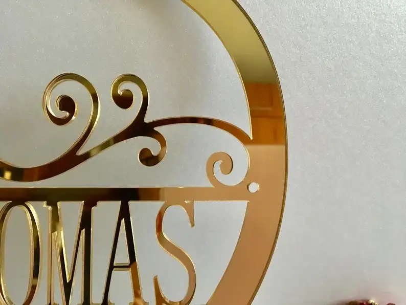 Персонализированный венок на День святого Валентина дверная вешалка с именами