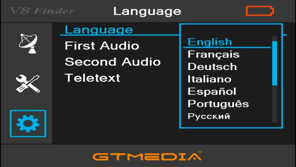 GTmedia V8 Finder спутниковый искатель Dvb-s2 s2x HD Sat finder спутниковый сигнальный искатель цифровой живой цифровой спутниковый искатель