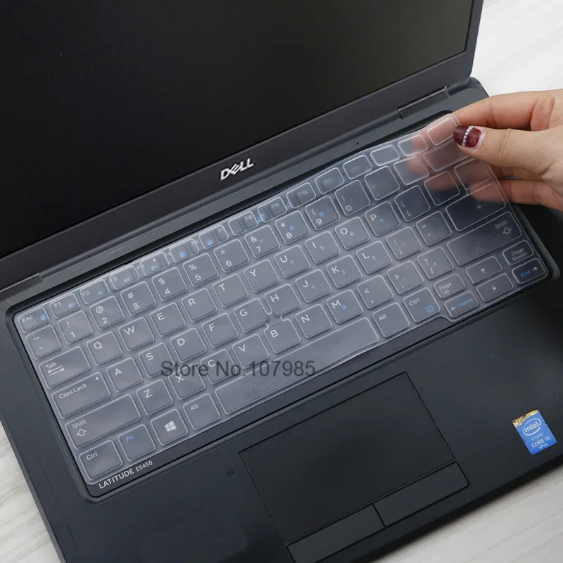 Силиконовый защитный чехол для клавиатуры ноутбука Dell Latitude 13 3 5200 5300 7200 3300|Чехлы