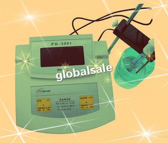 PH 2601 PH/Temp метр Настольный тестер стенд и измеритель температуры прибор для