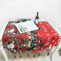 creative christmas table runner xmas party decor table runners living room dining table dress up home decoration